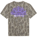 Mossy Oak White/Purple T-Shirt