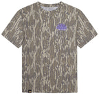 Mossy Oak White/Purple T-Shirt