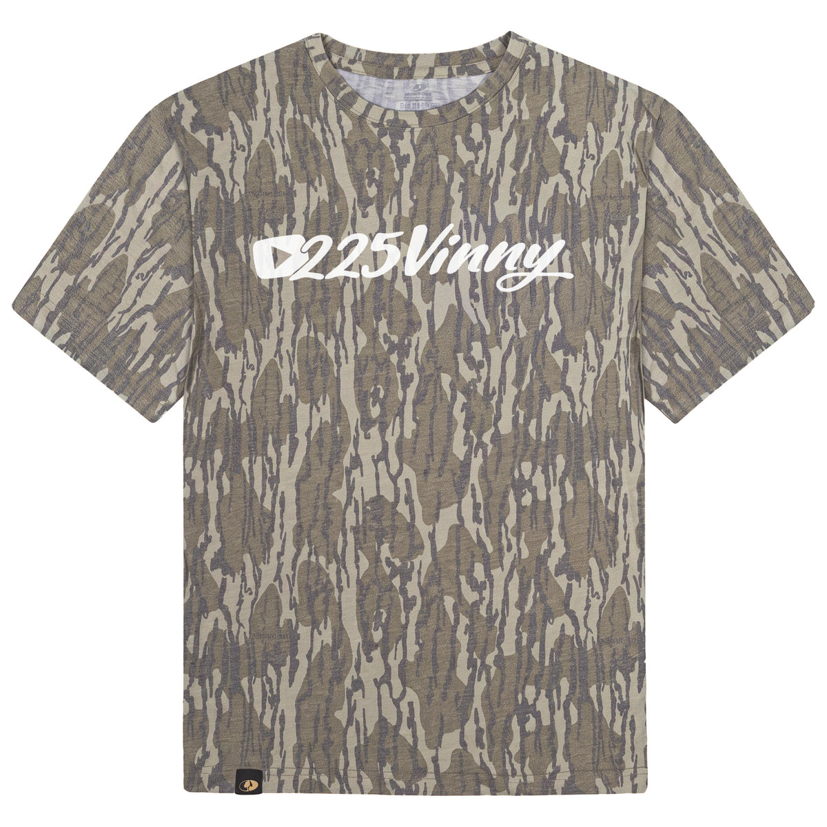 Mossy Oak White Logo T-Shirt
