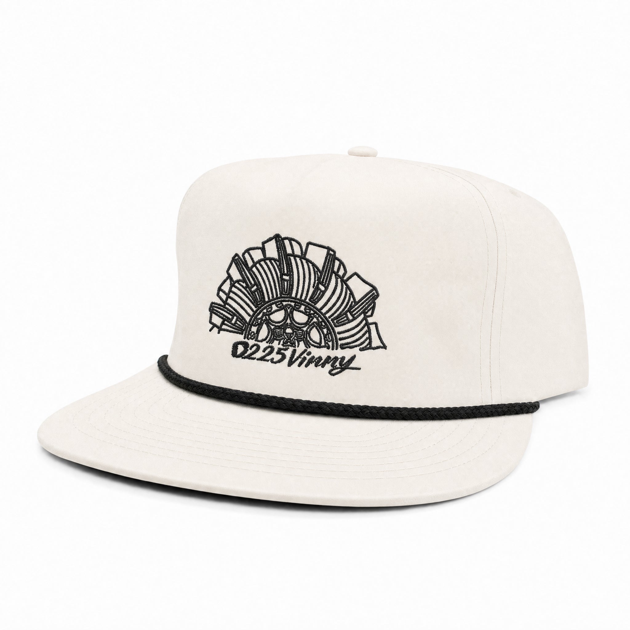 White Logo Hat